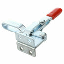 2pcs 102B 180Kg 397 Lbs U Shape Bar Red Handgrip Vertical Toggle Clamp