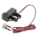 2x Motorcycle USB Mobile Phone Power Supply Charger Port Socket 12V Waterproof