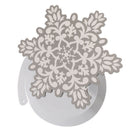 30 Pcs/Set Spiral Snowflake Ceiling Hanging Banner Garland Christmas Home DS Hn