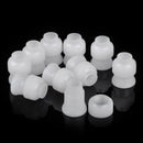 10pc Icing Bag Piping Nozzles Tips Coupler Adaptor Cake Flower Pastry Decor Tool