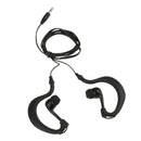 2 Pieces 3.5mm Earhook Sport Waterproof Earphone Headphone for iPod MP3