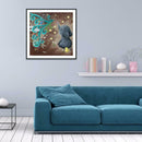 5D DIY Full Drill Diamond Painting Elephant Cross Stitch Mosaic Craft Kit