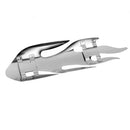 Flame Chrome Exhaust Muffler Pipe Heat Shield Cover for Chopper Cruiser