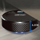 Intelligent Floor Cleaning Robot Sweeping Machine Vacuum Cleaner (Black) A