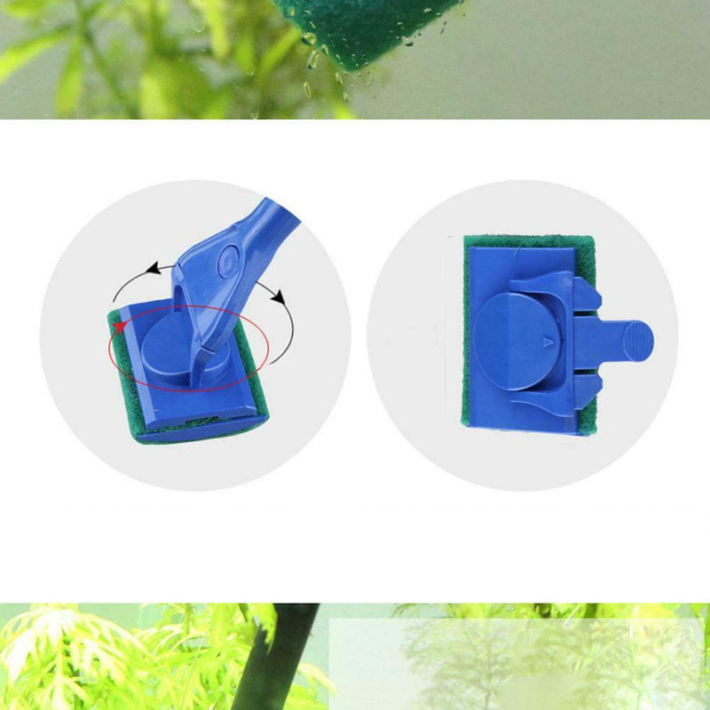 5 in 1 Aquarium Cleaning Tools Set Gravel Rake Fishing Net Algae Brush Cleaner