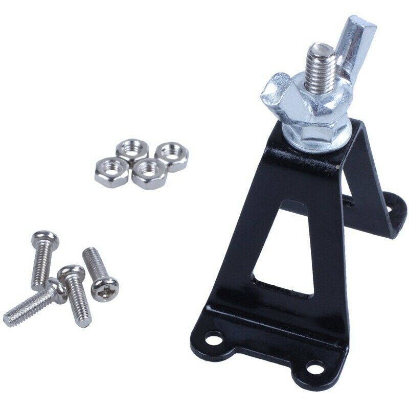 1/10 Spare Tire Rack,Metal Rear Spare Tyre Bracket Wheel Holder Carrier for