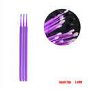 100Pcs Touch Up Paint Micro Mini Brush Small Tips - Micro Applicators Tools New