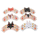 12pcs Woodland Animal Fox Cupcake Topper Wrappers Fiesta Birthday Party Suppl Gw