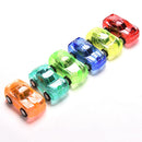 2x Pull Back Car  Toys Gifts Children Kids Transparent Mini Car Toys N clTOCA