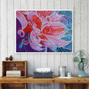 5D DIY Special Shaped Diamond Painting Flowers Cross Stitch Kits (H061)