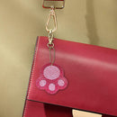 4pcs DIY Full Drill Diamond Painting Keyring Cartoon Cat Bear Paw Keychain Gifts