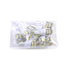 10Pcs T10 20-SMD LED White Super Bright Car Lights Bulb - 194 168 2825 W5W Hot