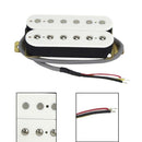 Electric Guitar Humbucker Pickups Neck Alnico V Pickup White A8F8
