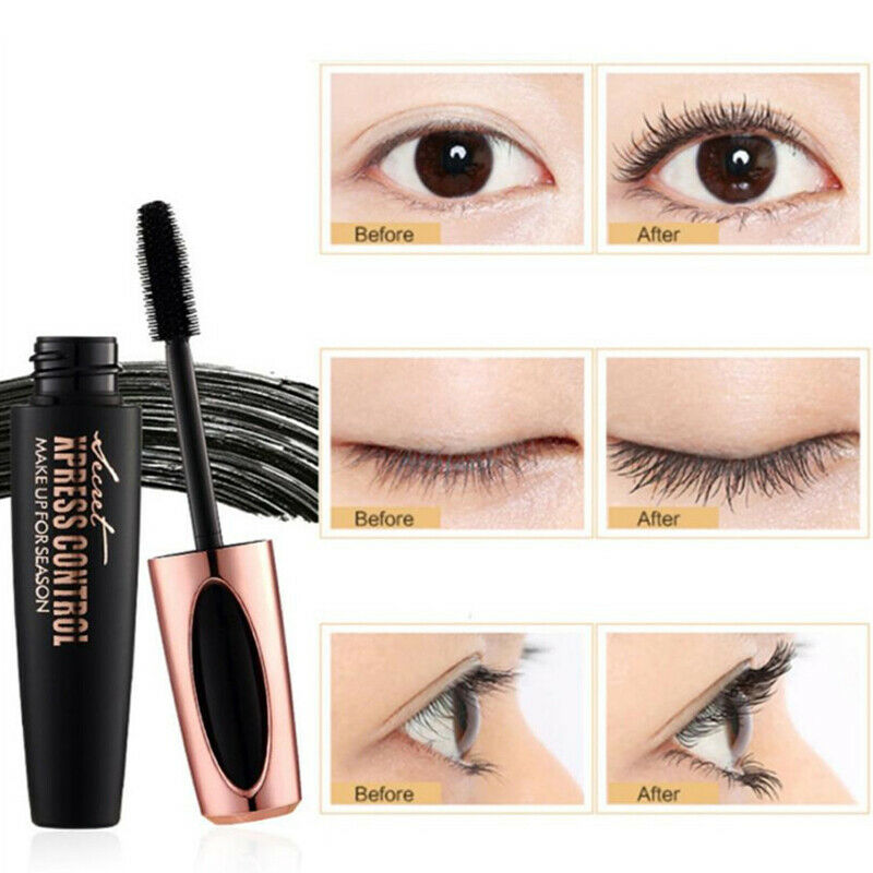 Ibcccndc 4d Silk Fiber Lash Mascara Curling Volume Eyelashes Waterproof Liq M3X9