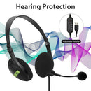 USB Noise Cancelling Headset Headphones with Microphone PC Laptop Call Office