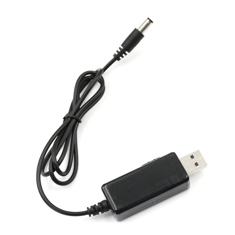 USB Boost Cable 5V Step Up to 9V 12V Voltage Converter 1A Step-up Display B Gw