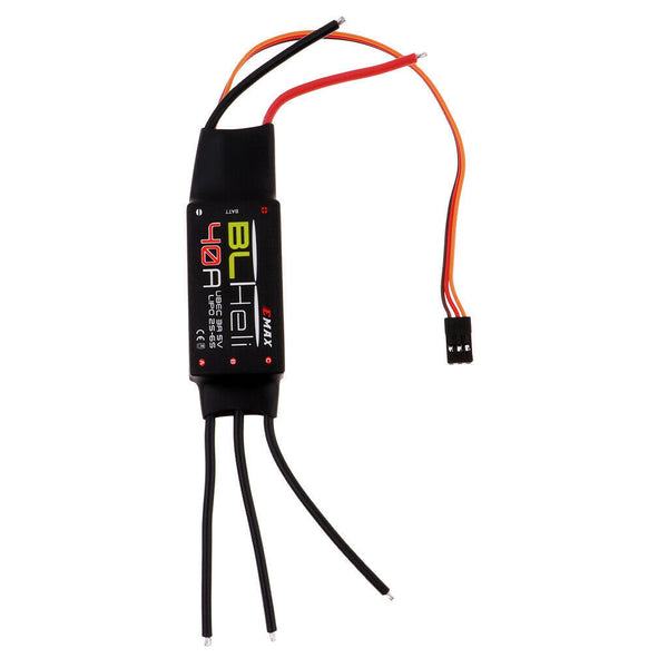 1Pcs Fixed-wing Aircraft Electronic Speed Controller 40A ESC RC Aircraft