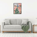 5D DIY Diamond Painting Peafowl Cross Stitch Embroidery Mosaic Kit (Right)