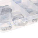 Multi Size 5.8mm-23.5mm Stainless Steel Hoop Clamp Hose Pipes Clip Fixed To_