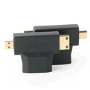 HDMI Micro Mini Male to Female Adapter Converter 3 in 1 Connector 1080P for HDTV