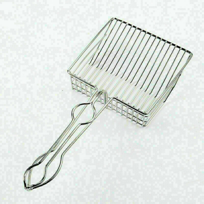 Cats Litter Shovel Pet Cleaning Tool Metal Scoop Kitten Toilet Scoop U6N0 J D5K5