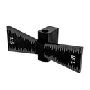 Aluminum Alloy Hand Cut Wood Joints Gauge Dovetail Marking Gauge Template A