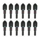 12pcs Replacement Archery Arrow Head for Outdoor Target Shooting 100 Grain