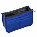 Fashion Dual Bag Organizer Mp3 Phone Cosmetic Book Storage Nylon Bag In Bag
