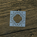 Square Hollow Lace Metal Cutting Dies For DIY Scrapbooking Album Paper Card 3CAU