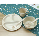 24pcs Portable Wedding Birthday Party Tableware Stylish Dishes Set Camping