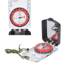 Compass With Mirror Durable Anti-shock Hiking Climbing Multifunctional CompassES