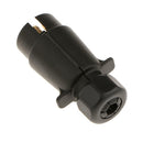 7 Way Round Trailer Plug Light Adapter for RV Connector Boat RV