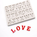 English Alphabets Letter Silicone Fondant Mold Chocolate Mould Cake Decor T â„–[