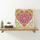 5D DIY Special Shaped Diamond Painting Heart Cross Stitch Mosaic Craft Kit