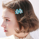 3pcs DIY Full Drill Diamond Painting Hairpin Butterfly Flower Girl Headwear