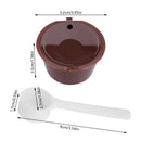 5Pcs Reusable Refillable Capsules Pods For Nescafe Capsula Machines Maker N