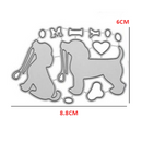 Dog Metal Cutting Dies Stencil DIY Scrapbooking Embossing Album Paper Card Craft