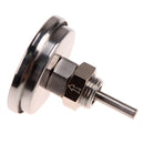 1/2"Stainless Steel Thermometer for a Moonshine Still Condenser or Brew Pot A