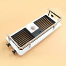 Bathroom Pole Shelf Shower Bath Storage Rack Soap Organizer Hollow Tray