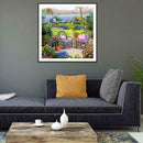 5D DIY Full Drill Diamond Painting Rattan Chair Embroidery Mosaic Craft Kit