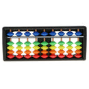 Ancient 9-Column 5 Colors Beads Math Counting & Calculating Aid Arithmetic