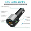 Handsfree Wireless Bluetooth4.2 Car Kit FM Transmitter Radio MP3 Player Dual USB