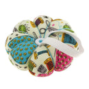 Fabric Pumpkin Shape Sewing Pins Wrist Cushion for Home Sewing Accessories