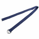 Casual Unisex D-Ring Cloth Belt Canvas Belt Knitting Canvas Belt 110 x 3.8C V9X7