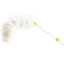 Microfiber Duster Washable Bendable Fluffy Extendable Pole Handle, Static D