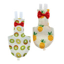 2 Pieces Birds Reusable Nappies Pocket Kiwi Fruit and Pineapple Pattern Cloth