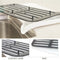 Home Kitchen Double Layers Drain Rack With Tray Sink Caddy Tableware Countertop