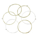 Guitar Strings Replacement Full Set 6pcs(.011-.052) Steel Core Copper AlloyJ Kw