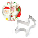 14pcs christmas stainless steel cake cookie cutter mold baking pastry tools BX