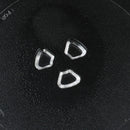 245mm Microwave Oven Glass Disc Tray Turntable Y type bottom Flat Pallet Pla.kz